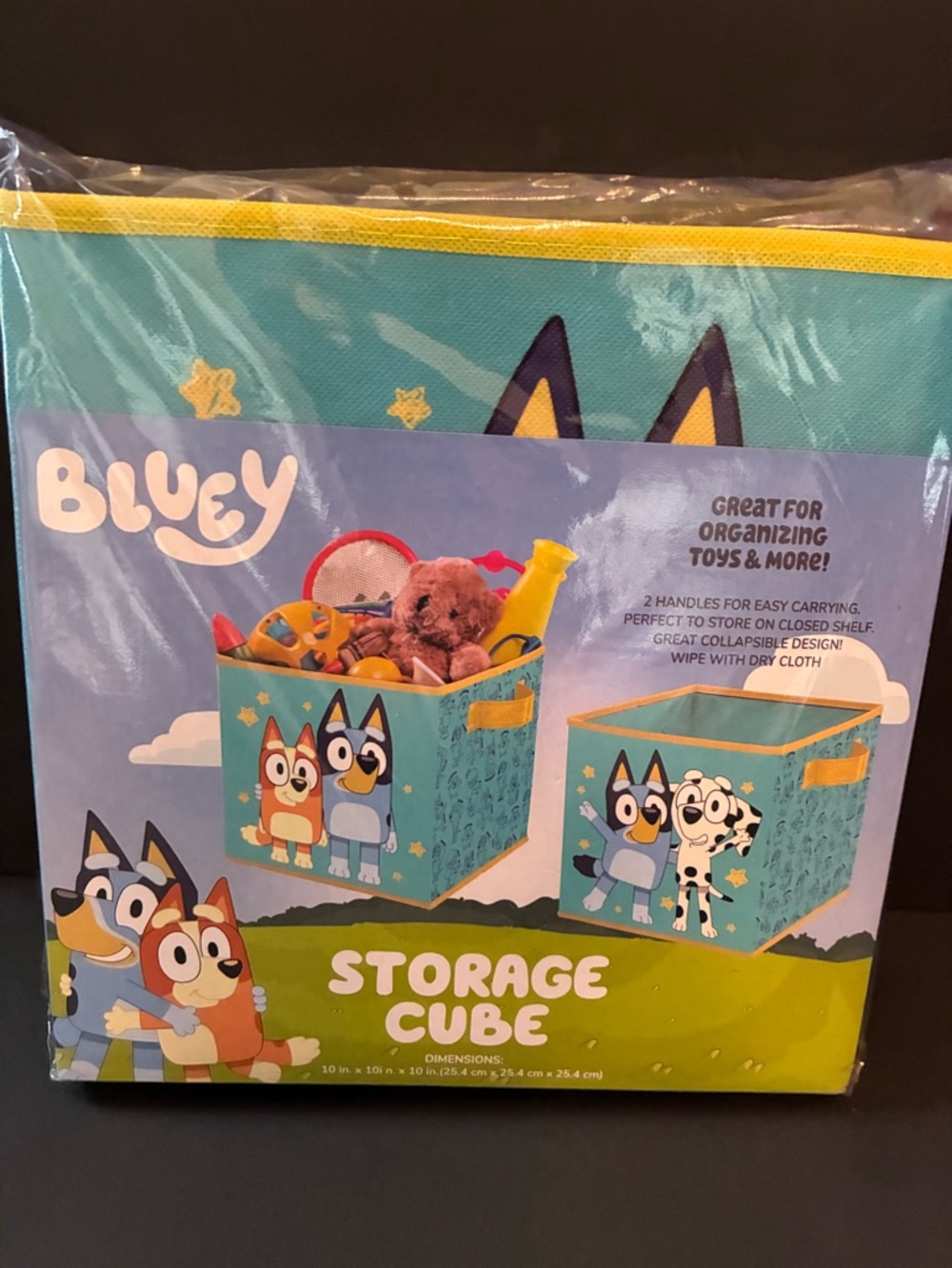 Bluey storage cube set